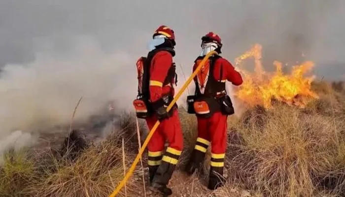 Incendie à Almería